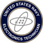 Image of US Navy Electronics Technincian patch.